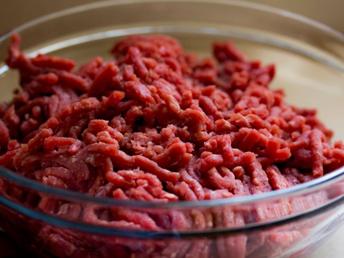 Carne moída de patinho