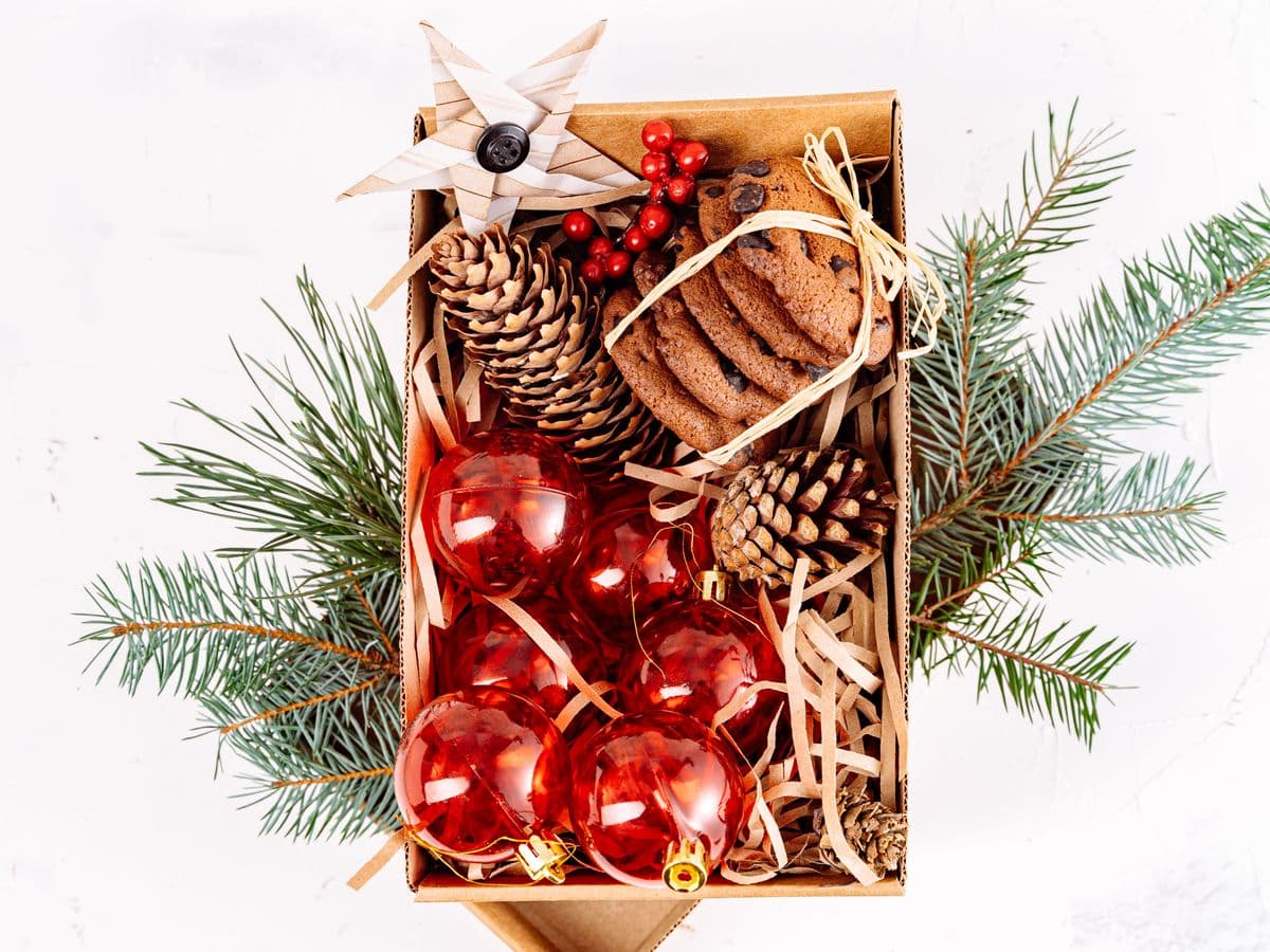 Cestas de Natal corporativas (10 cestas)
