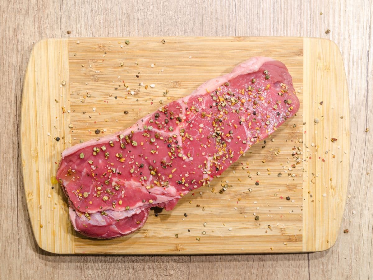 Filé-mignon bovino limpo